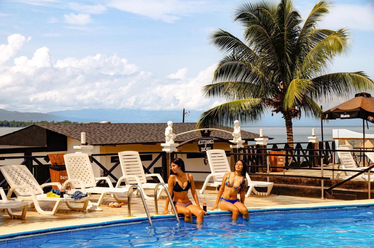 Hotel Mi Paraiso Rio Dulce Castillo de San Felipe ภายนอก รูปภาพ